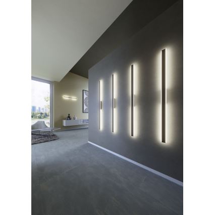 Redo 01-2769 - LED аплик WAPI LED/23W/230V 90,5 см черен