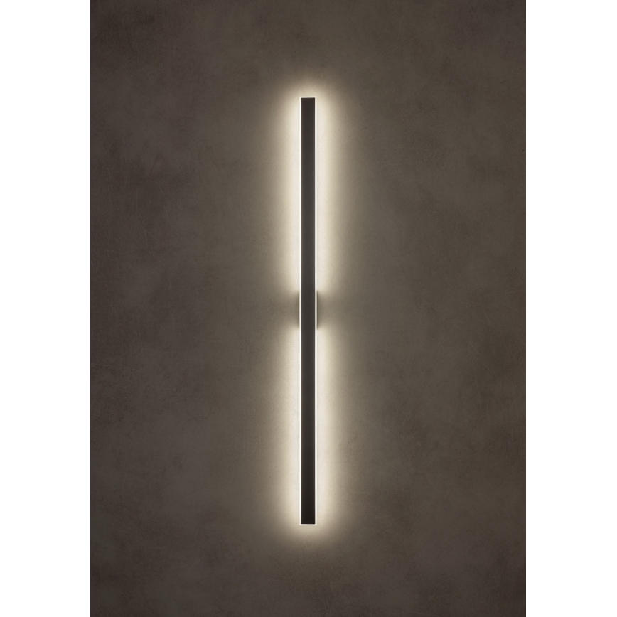 Redo 01-2769 - LED аплик WAPI LED/23W/230V 90,5 см черен