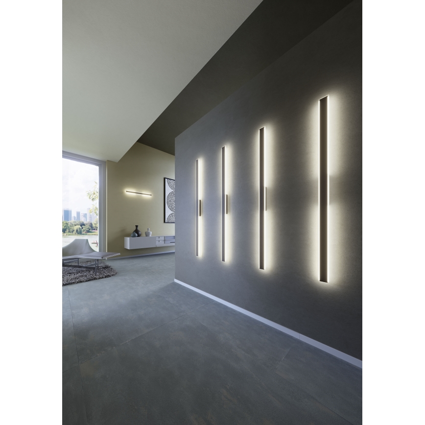 Redo 01-2771 - LED аплик WAPI LED/30W/230V 119 см черен