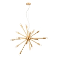 Redo 01-2935 - Полилей на кабел STELLAR 18xE14/25W/230V златен