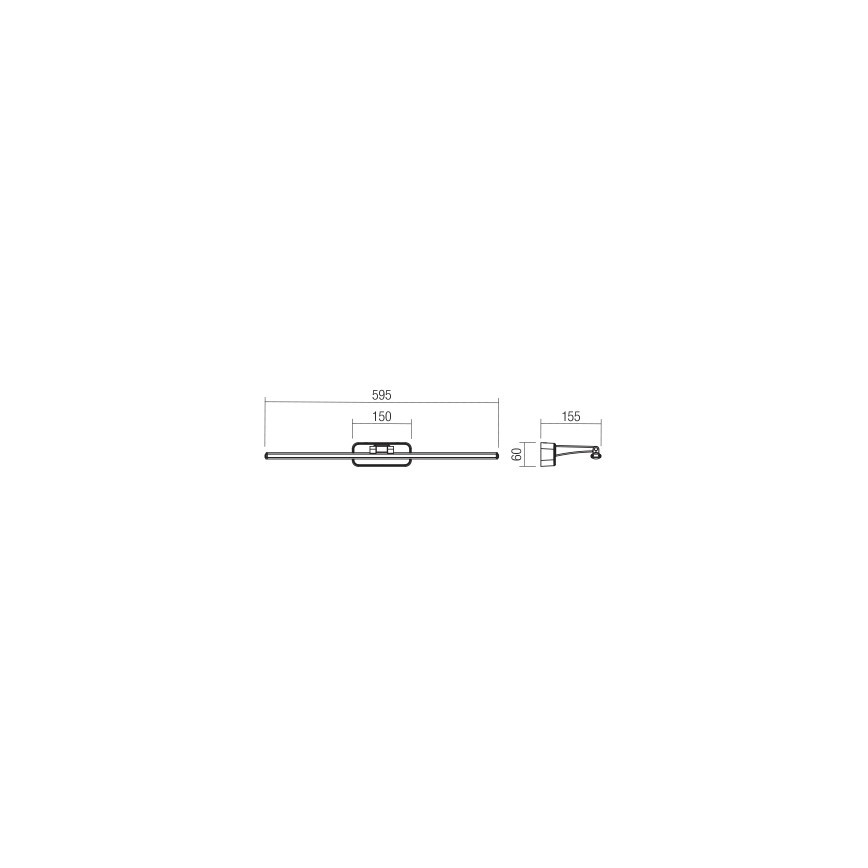 Redo 01-3085 - LED Лампа за картина STEAM LED/12W/230V бял