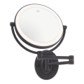 Redo 01-3088 - LED Димируем докосване козметично огледало SELFIE LED/7W/230V 3000/4000/6000K черен