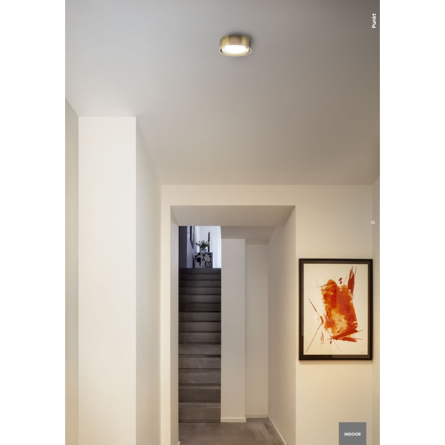 Redo 01-3096 - LED Плафониера PUNKT LED/6W/230V бял