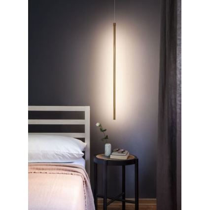 Redo 01-3115 - LED Пендел TABOO LED/9W/230V месинг