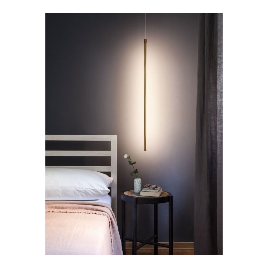 Redo 01-3115 - LED Пендел TABOO LED/9W/230V месинг