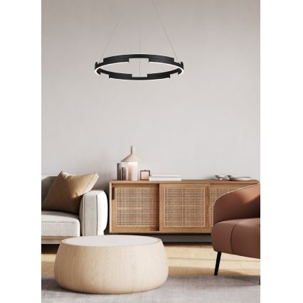 Redo 01-3176 - LED Димируем пендел CASTLE LED/45W/230V черен