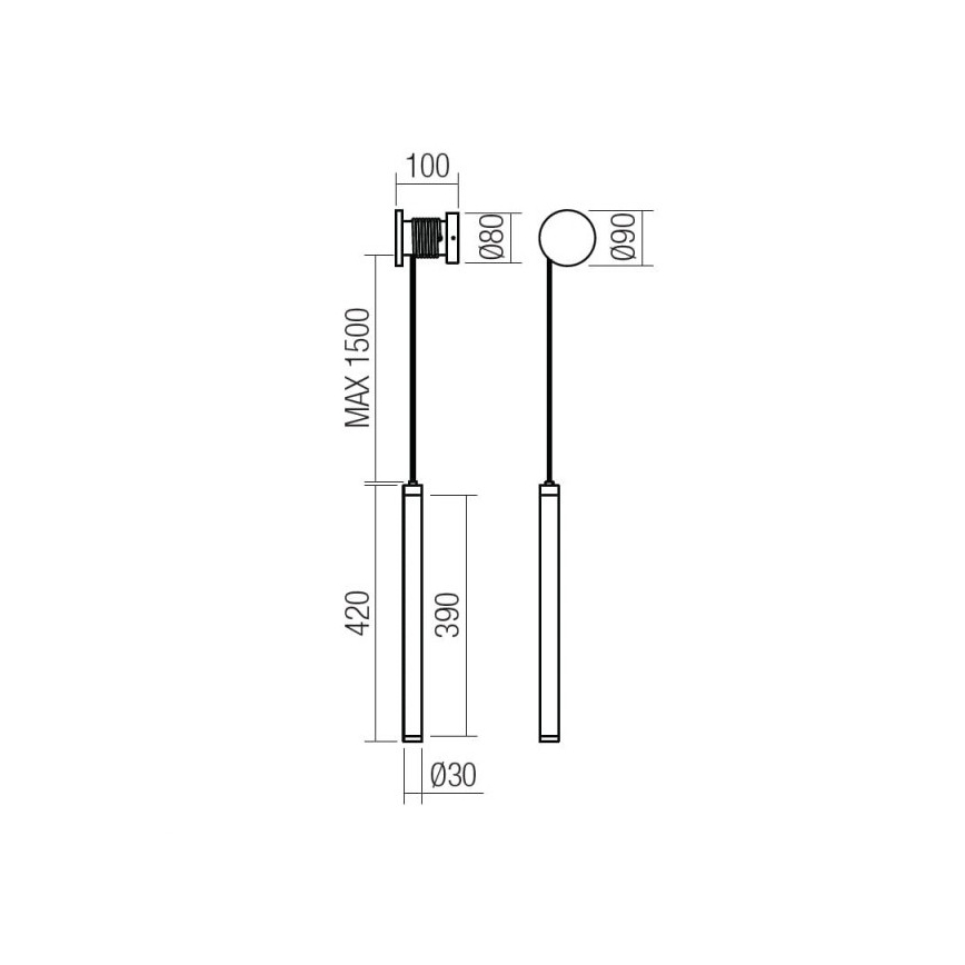 Redo 01-3361 - LED димируема стенна лампа SWING LED/9W/230V 3000/4000K CRI 90 бяла