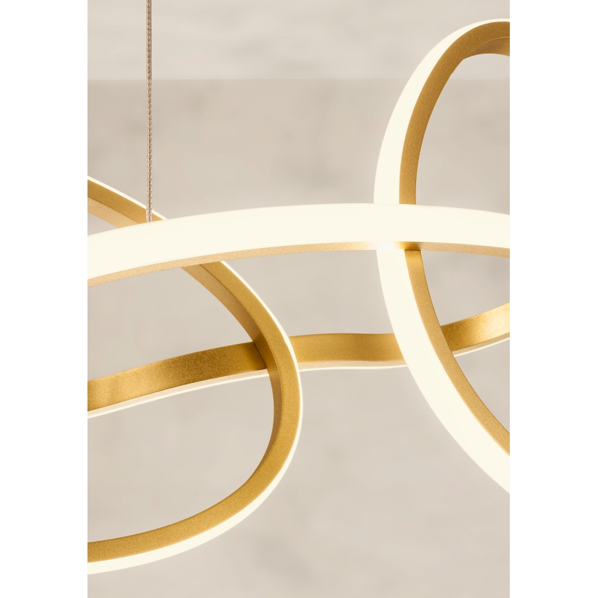 Redo 01-3392 - Димируем LED полилей на кабел BIAS LED/120W/230V 3000/4500/6500K CRI 90 златен