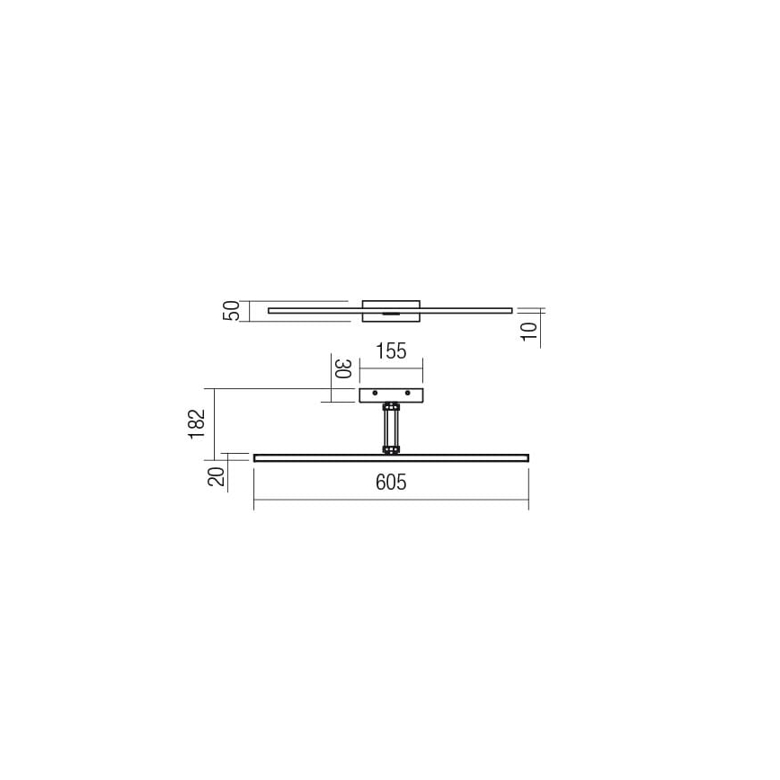 Redo 01-3462 - LED Лампа за картина LINEAR LED/8W/230V 60,5 см CRI 92 бял