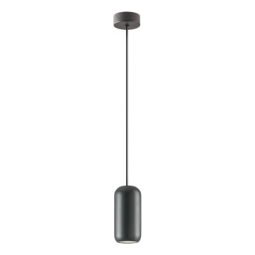 Redo 01-3474 - Пендел BOOM 1xGU10/10W/230V Ø 7,6 см черен