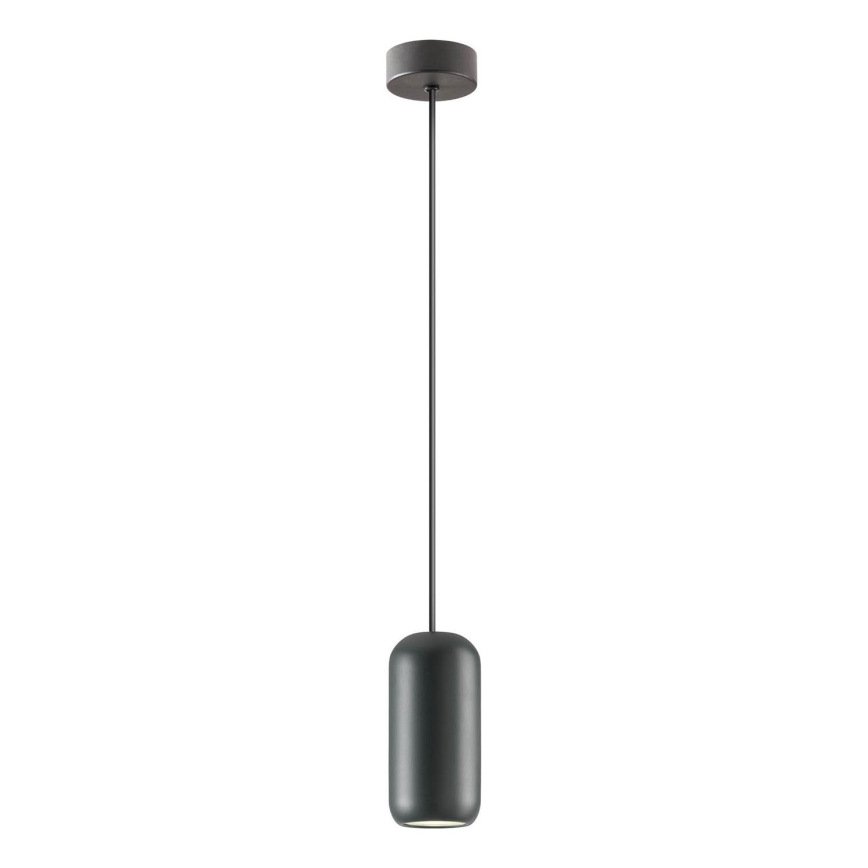 Redo 01-3474 - Пендел BOOM 1xGU10/10W/230V Ø 7,6 см черен