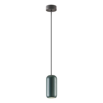 Redo 01-3475 - Пендел BOOM 1xGU10/10W/230V Ø 7,6 см зелен