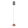 Redo 01-3548 - LED Пендел AVES LED/12W/230V Ø 9,6 см CRI 90 меден