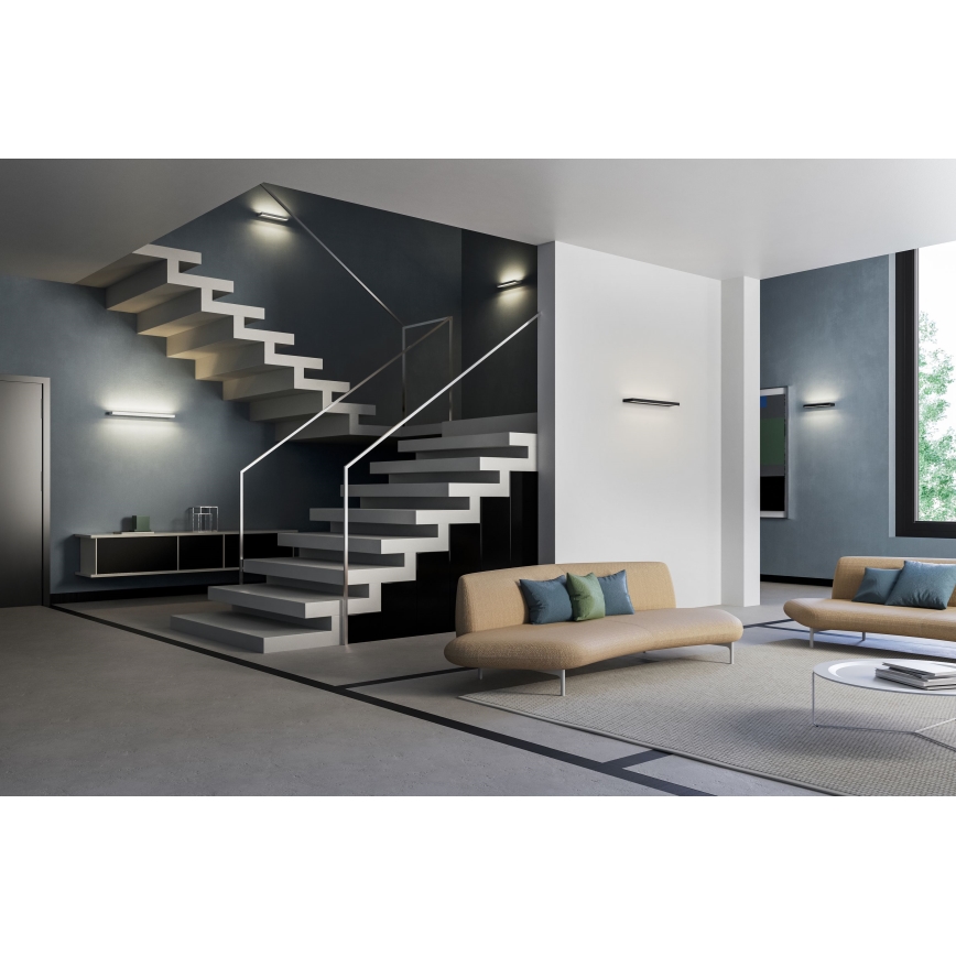 Redo 01-3553 - LED аплик SEED LED/15W/230V черен