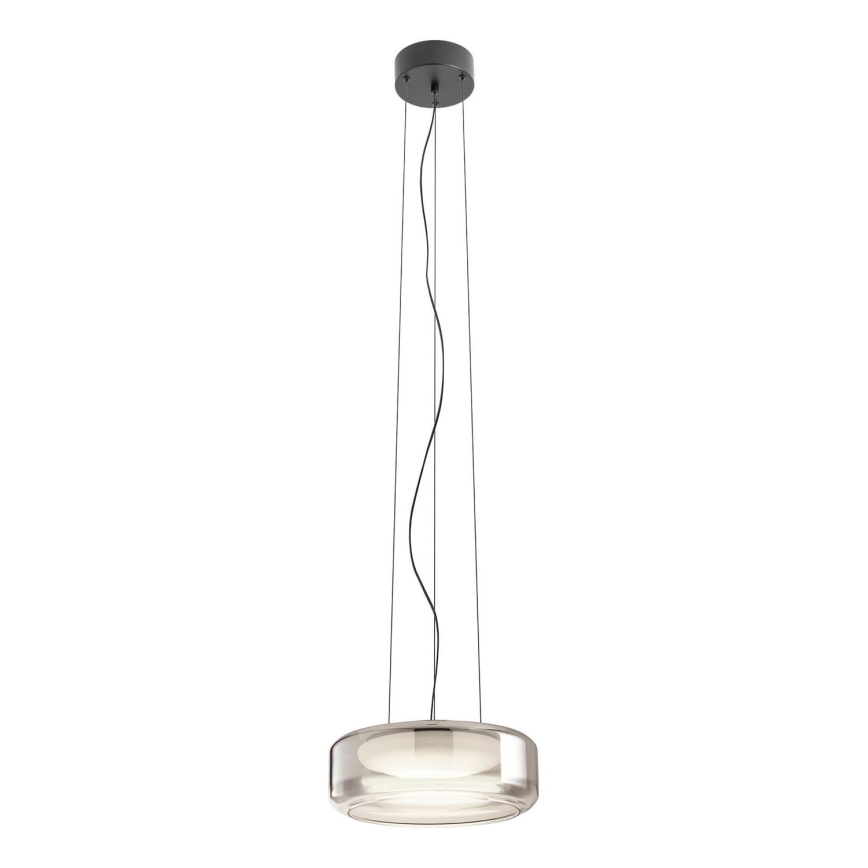 Redo 01-3591 - LED Пендел SOLERA LED/24W/230V Ø 35 см CRI 93 3000/4000K сив