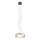 Redo 01-3591 - LED Пендел SOLERA LED/24W/230V Ø 35 см CRI 93 3000/4000K сив