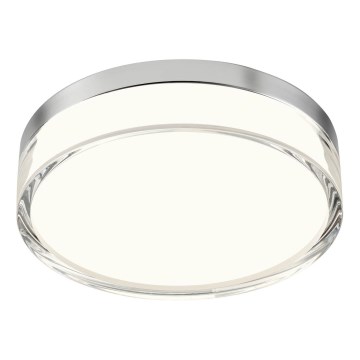 Redo 01-3727 - LED Плафон за баня FRISBI LED/12W/230V Ø 23 см CRI 90 3000/4000K IP44 лъскав хром