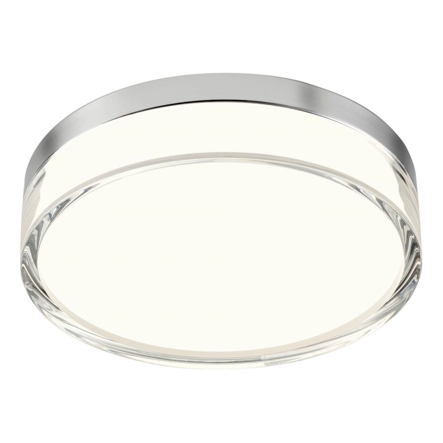 Redo 01-3727 - LED Плафон за баня FRISBI LED/12W/230V Ø 23 см CRI 90 3000/4000K IP44 лъскав хром