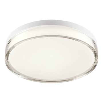 Redo 01-3732 - LED Плафон за баня FRISBI LED/18W/230V Ø 28 см CRI 90 3000/4000K IP44 бял