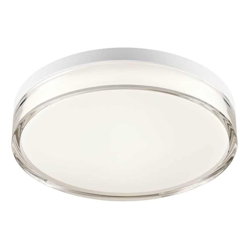 Redo 01-3732 - LED Плафон за баня FRISBI LED/18W/230V Ø 28 см CRI 90 3000/4000K IP44 бял