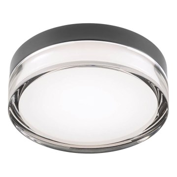 Redo 01-3733 - LED Плафон за баня FRISBI LED/8W/230V Ø 15 см CRI 90 IP44 черен