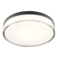Redo 01-3736 - LED Плафон за баня FRISBI LED/18W/230V Ø 28 см CRI 90 3000/4000K IP44 черен