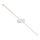 Redo 01-4034 - LED Лампа за огледало в баня ROW LED/18W/230V 90 см IP44 бял