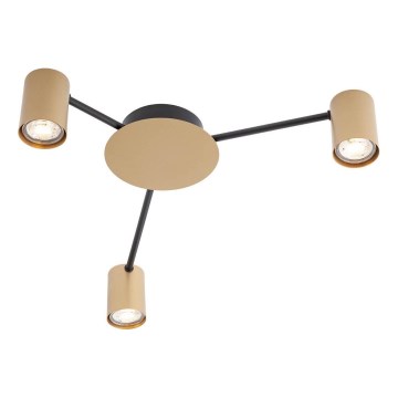 Redo 01-4049 - Спот NOA 3xGU10/10W/230V златист