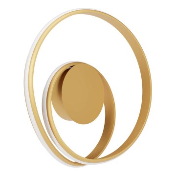 Redo 01-4355 - Димируемо стеннo LED осветително тяло TORSION LED/30W/230V 2700/3000/4000K CRI 90 златисто