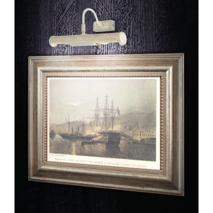 Redo 02-844 - Осветително тяло за картини CAIRO, 2xE14/28W/230V, 36 см, бяло