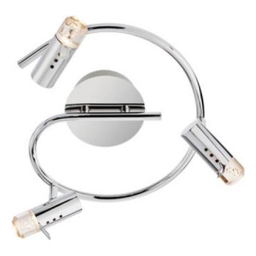 Redo 04-331 - LED точково осветително тяло SLIM 3xLED/4W/230V лъскав хром