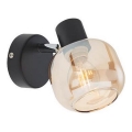 Redo 04-483 - Стенна Точково осветително тяло AMBER 1xE14/28W/230V