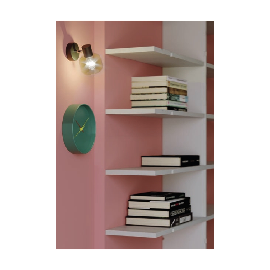 Redo 04-483 - Стенна Точково осветително тяло AMBER 1xE14/28W/230V