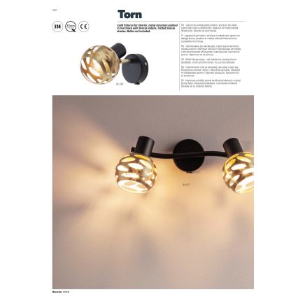 Redo 04-518 - Спот TORN 3xE14/28W/230V