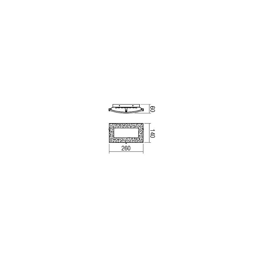 Redo 05-862 - LED аплик ARTEMIS LED/10W/230V златист