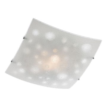 Redo 05-904 - Таванно осветително тяло ISIDE 1xE27/42W/230V 30x30 см прозрачно