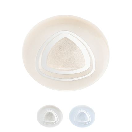 Redo 05-919 - Димируем плафон GALAX LED/48W/230V 3000–6500K Wi-Fi Tuya, Ø 48 см, бял + дистанционно управление