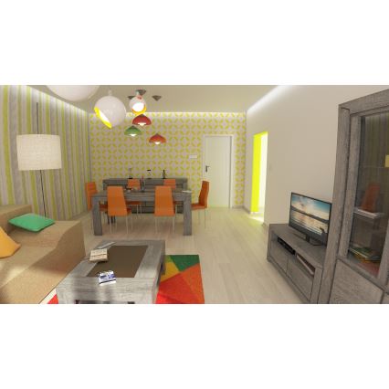 Redo 06-034 - Полилей на верижка COLINE 1xE27/42W/230V