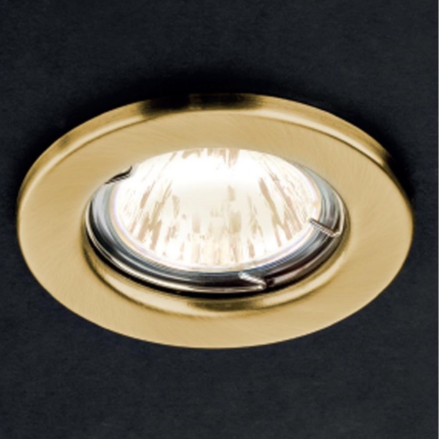 Redo 70310 - Лампа за вграждане MT 1xGU5,3/50W/12V месинг