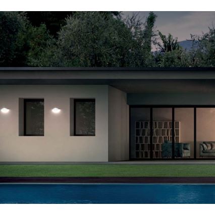 Redo 90002 - LED Екстериорна Стенна лампа CHALET 1xLED/8W/230V IP54