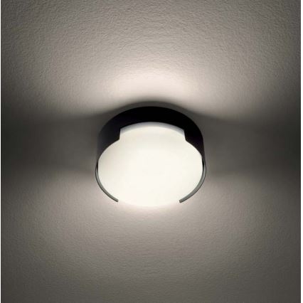 Redo 90004 - Екстериорна LED лампа за таван SKOR LED/12W/230V Ø 15 см IP54 кафяв