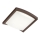 Redo 90008 - Екстериорна LED лампа за таван TALLIN LED/21W/230V 24,5x24,5 см IP54 кафяв
