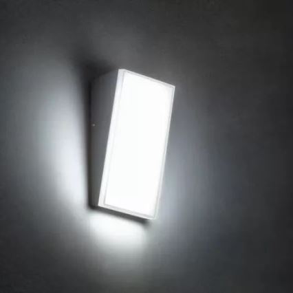 Redo 90019 - LED Екстериорен аплик TOKYO LED/12W/230V 3000K IP54 сив