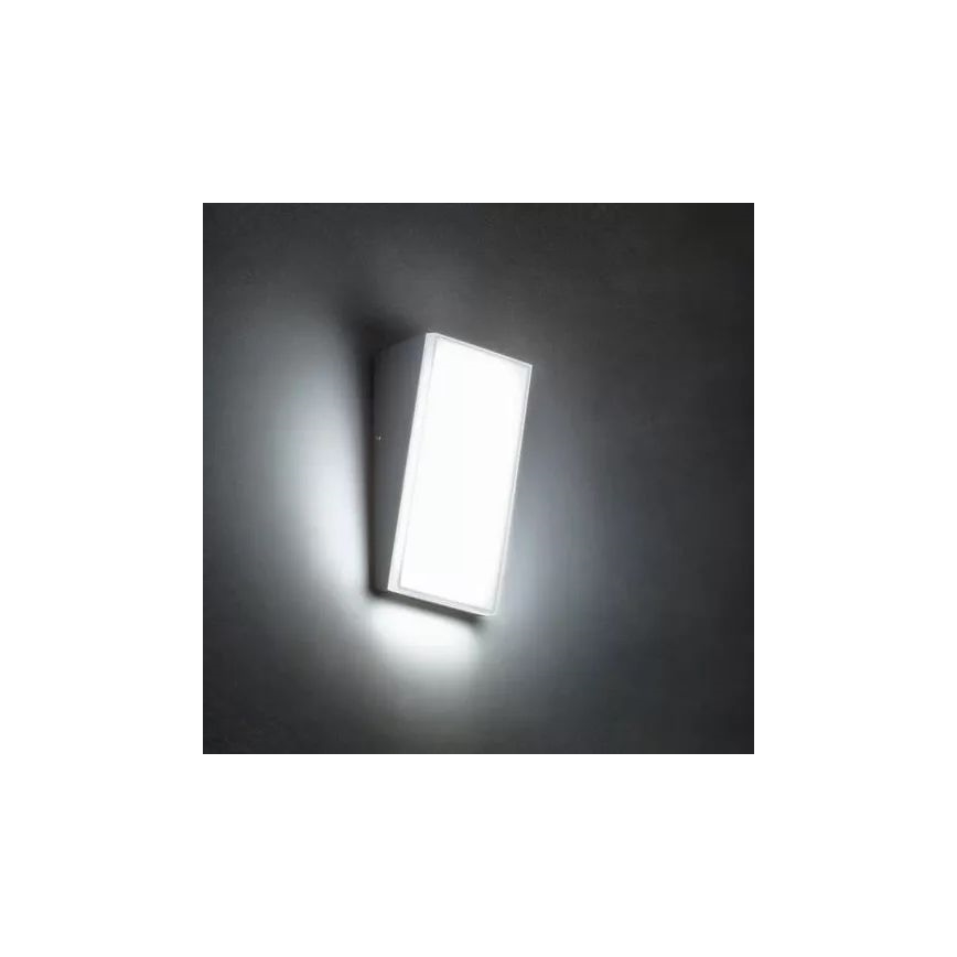Redo 90019 - LED Екстериорен аплик TOKYO LED/12W/230V 3000K IP54 сив