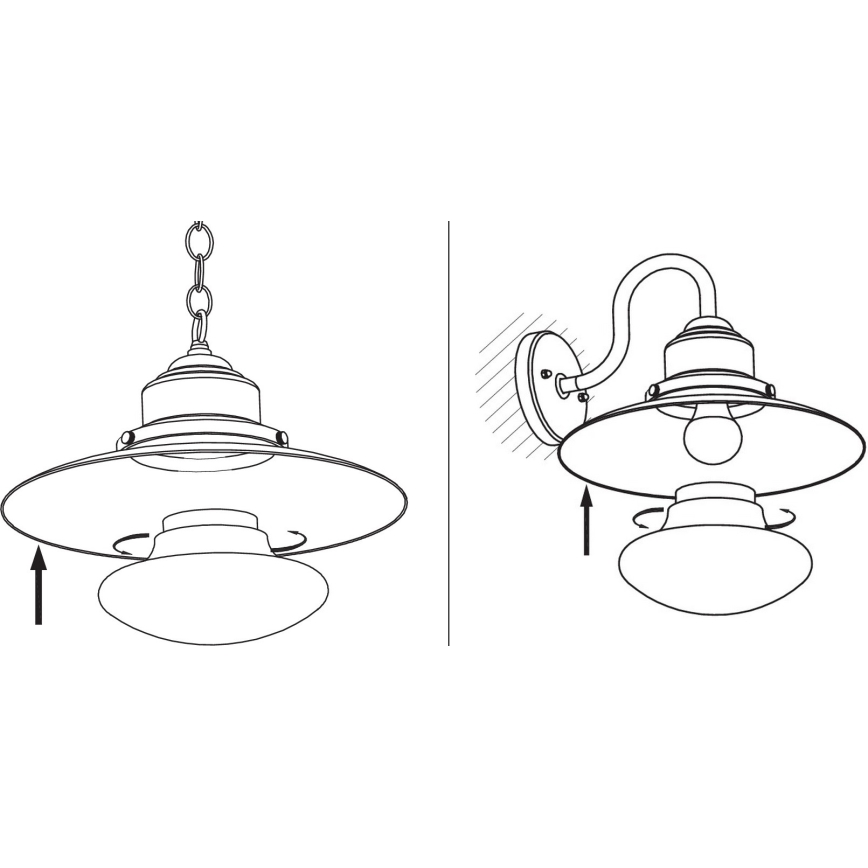 Redo 90094 - Резервен абажур за полилей и лампа ELIO, бял