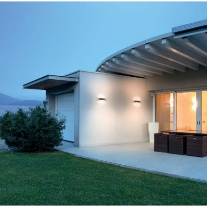 Redo 90153 - LED външно стенно осветително тяло LAMPRIS LED/9W/230V IP65