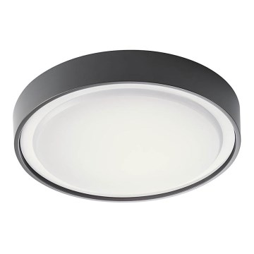 Redo 90155 - Екстериорна LED лампа за таван PONZA LED/16W/230V Ø 26 см IP65