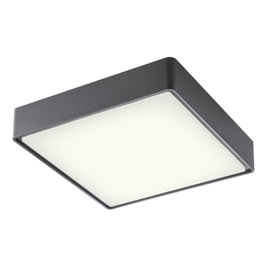 Redo 90158 - Екстериорна LED лампа за таван MARINA LED/16W/230V 29,6x29,6 см IP65 антрацит