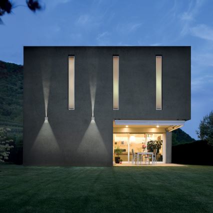 Redo 90294 - LED външно стенно осветително тяло VARY 2xLED/10W/230V 3000K IP54 бяло