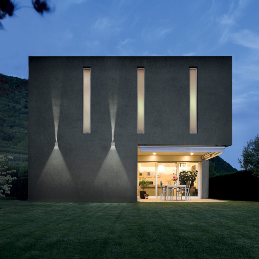 Redo 90294 - LED външно стенно осветително тяло VARY 2xLED/10W/230V 3000K IP54 бяло